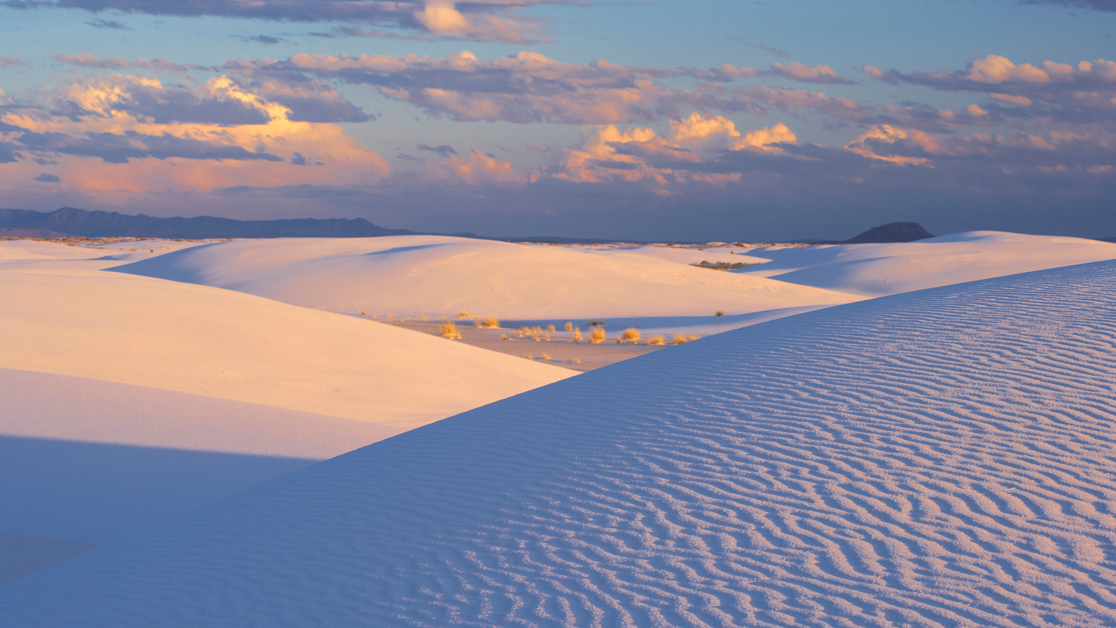 Sunset at White Sands National Park, New Mexico