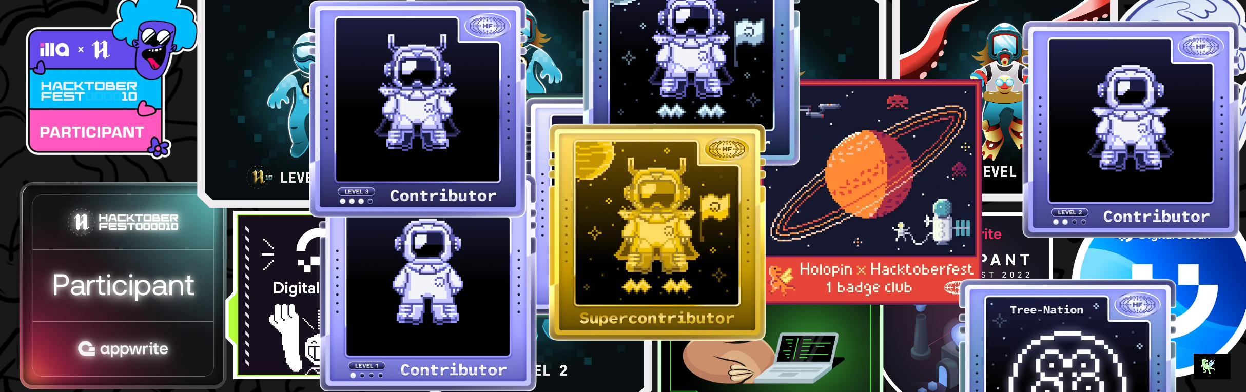 Sagar's Holopin board