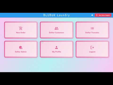 Blubuk Laundry Demo