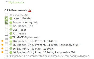 Layout CSS-Framework