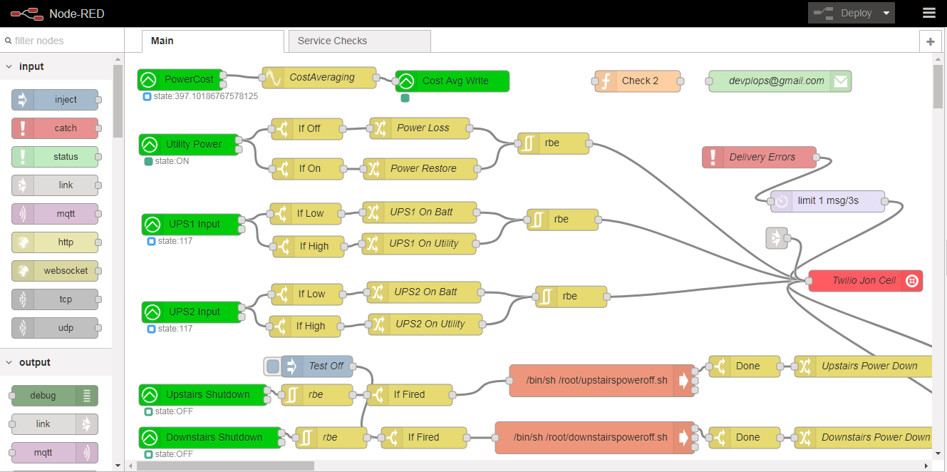 Node-Red Screenshot