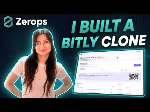 I built a self-hosted Bitly with REAL analytics (through @zeropsio ZCP)