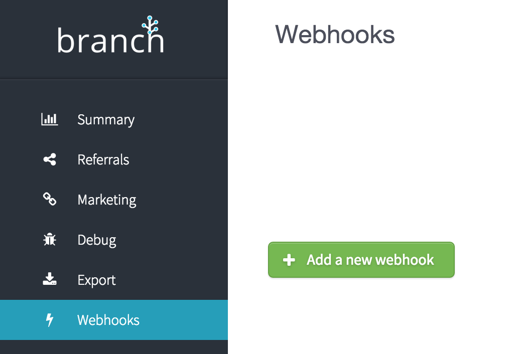 Add Webhook