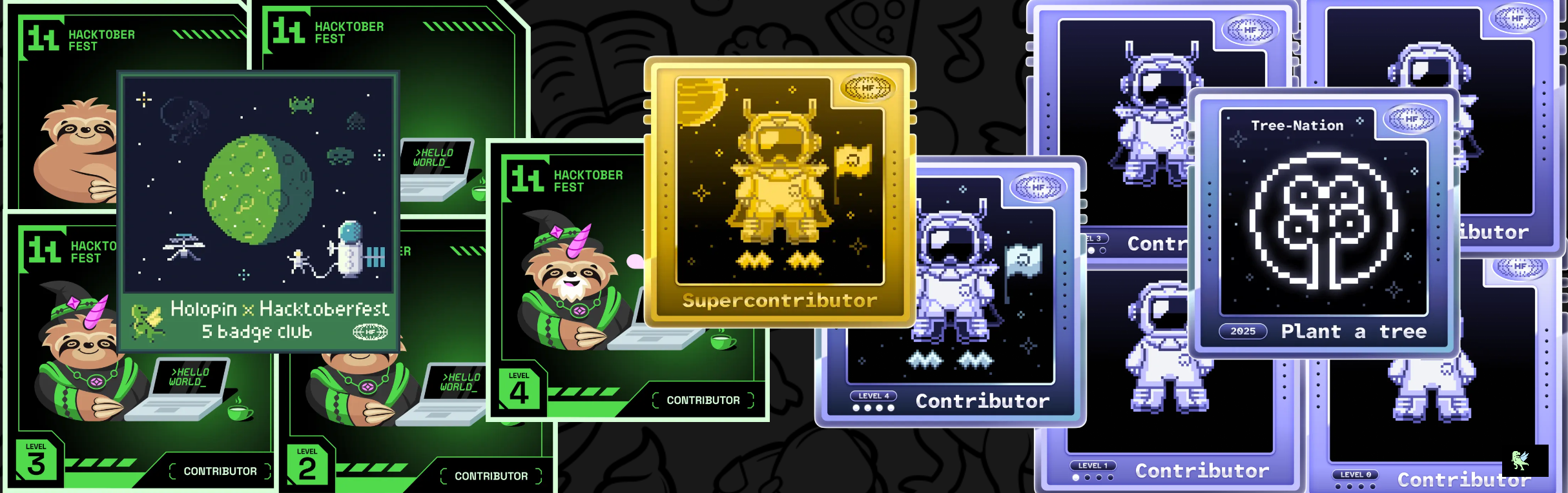 An image of @isaacvicentini's Holopin badges, which is a link to view their full Holopin profile