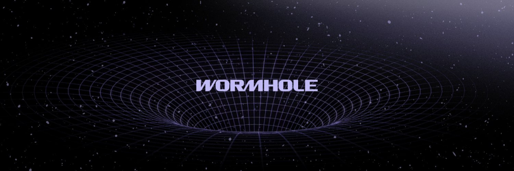 wormhole logo mark with bg