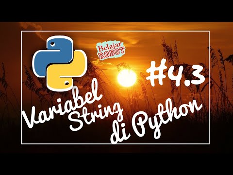 Variable String di Python