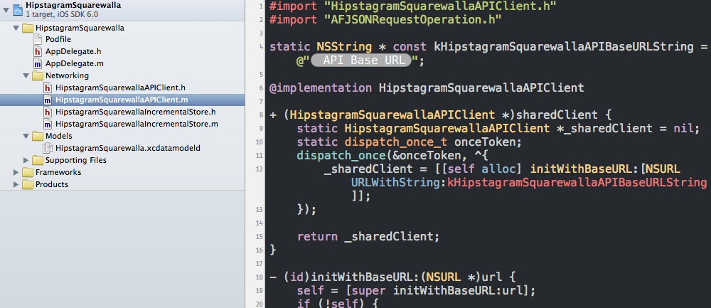 Xcode Project Template Screenshot 3