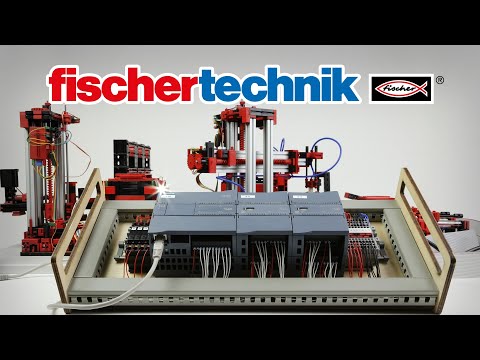 Учебный макет Fischertechnik + ПЛК SIMATIC S7-1200