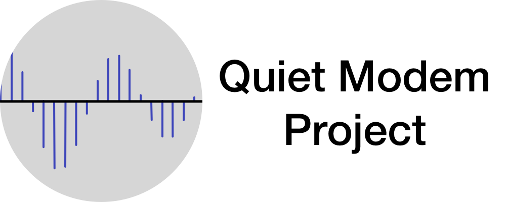 Quiet Modem Project logo