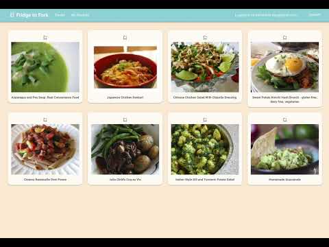 Fridge to Fork screencast