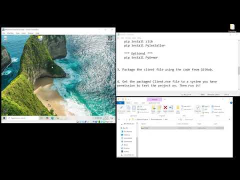 GitHub - ChasetopherBoi/Python_Remote-Access-Tool: A simple Python tool ...