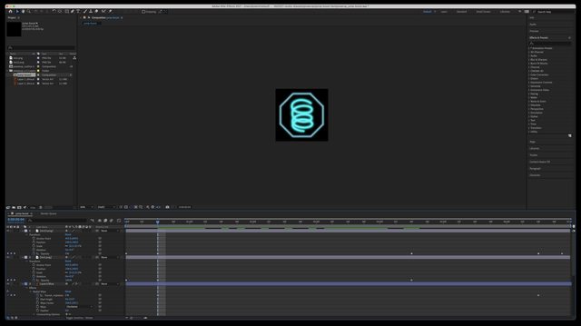 Adobe After Effects Composition Example