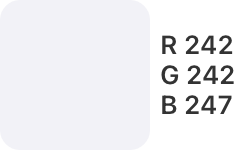 R-242,G-242,B-247