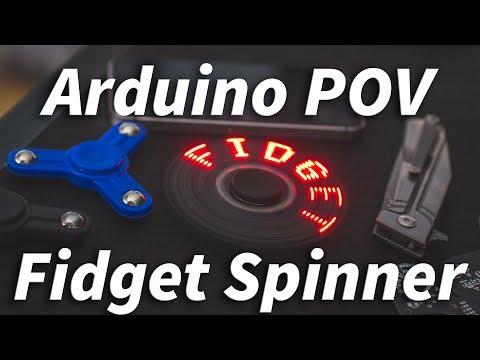 DIY Arduino Fidget Spinner Video