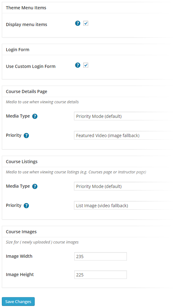 CoursePress - Settings - Others