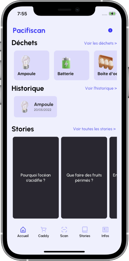 L'application