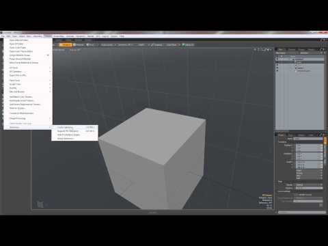 Using Asphalt Substance in Modo 801