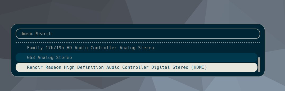 Rofi Sound Picker