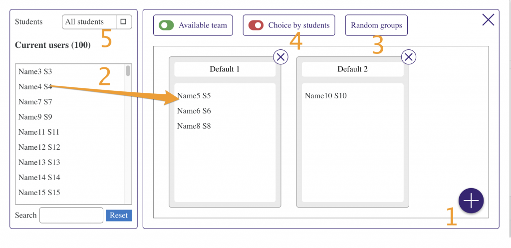 alt Moodle plugin Team Work