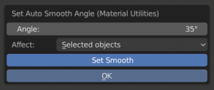 Set Auto Smooth