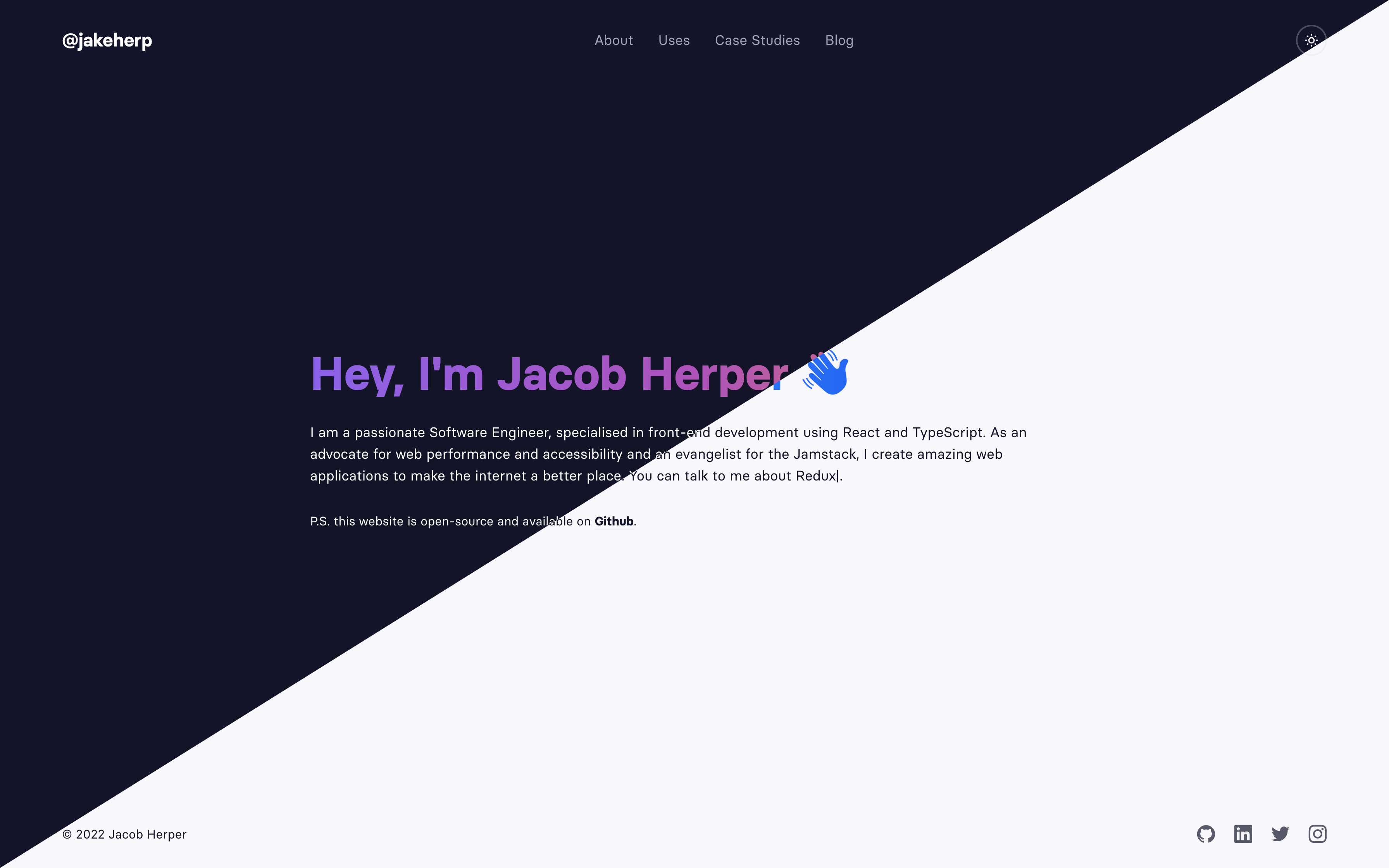 Jacob Herper - Software Engineer and Consultant in the UK