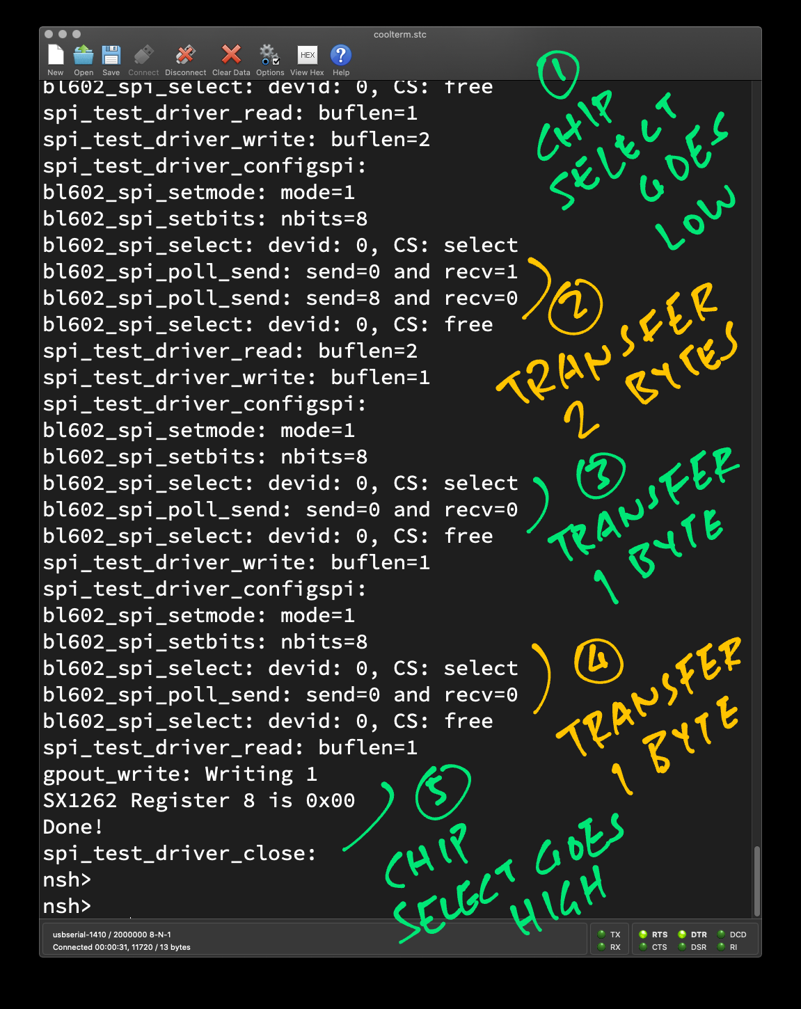 SPI Transfers in small chunks