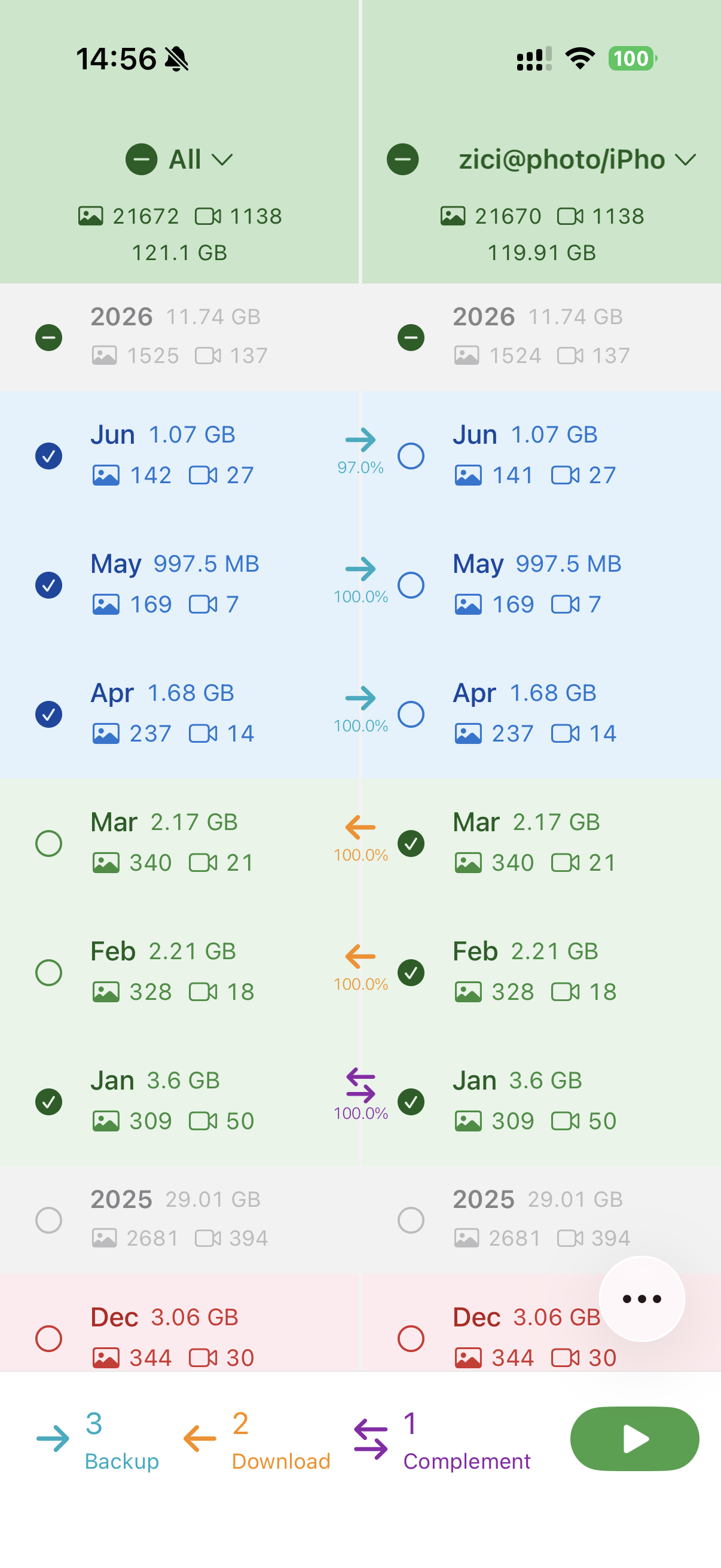 Watermelon Backup screenshot