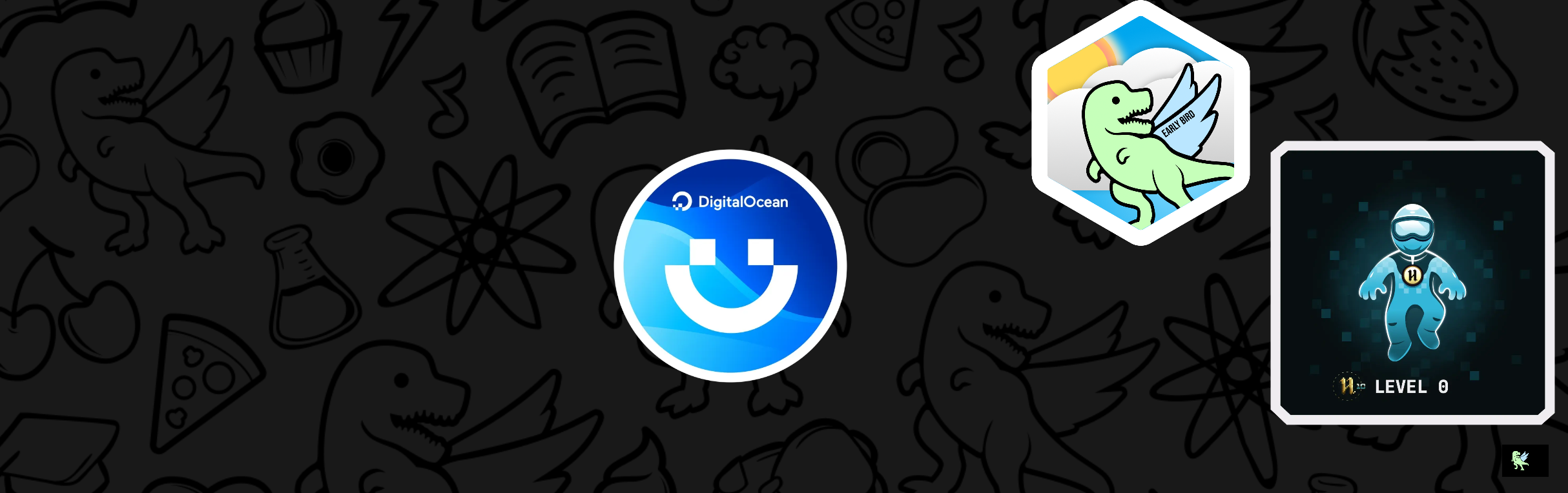 An image of @vineetson's Holopin badges, which is a link to view their full Holopin profile