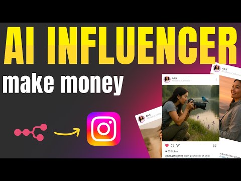 AI Instagram model (influencer) - build your own with this n8n AI Agent and start making money