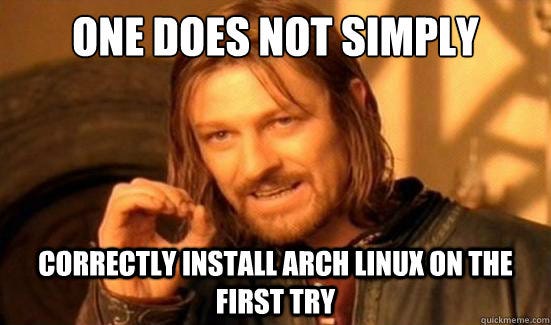 install arch