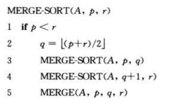 MERGE-SORT