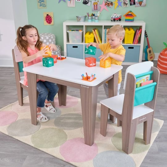 kidkraft-pocket-storage-table-and-2-chair-set-gray-ash-grey-1