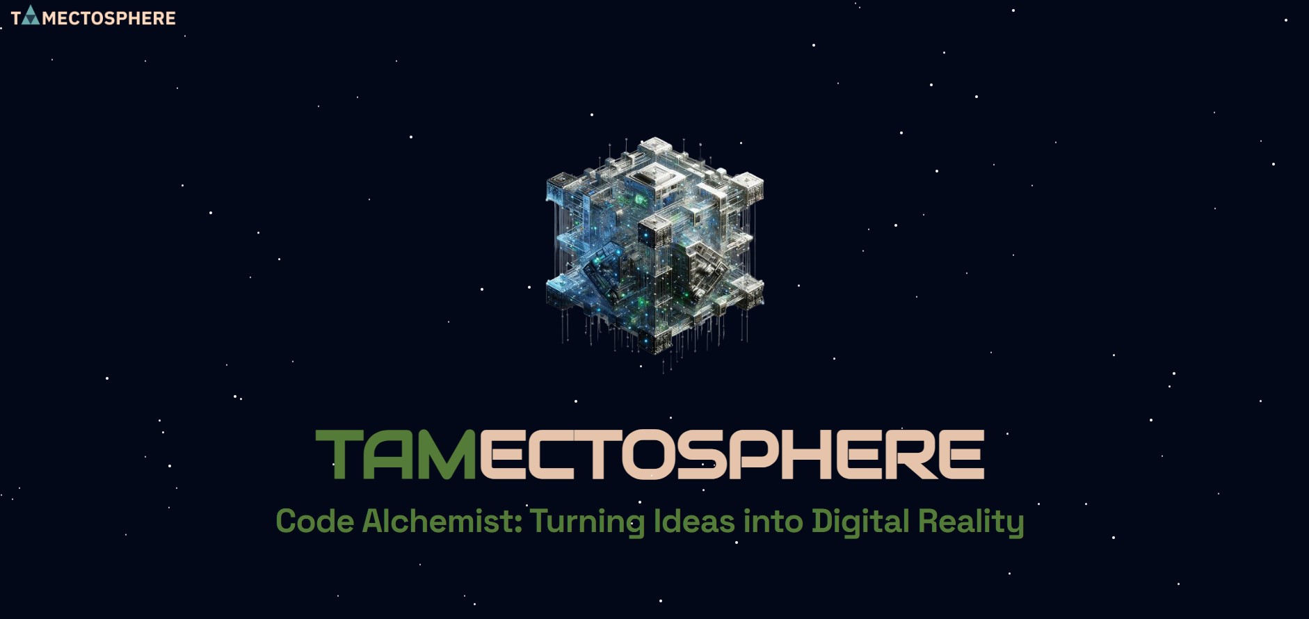 Screenshot of tamectosphere.dev.