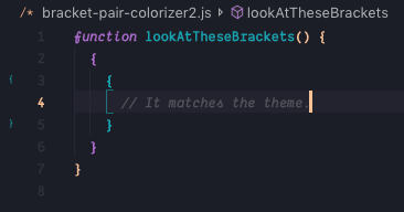 Bracket Pair Colorizer 2 preview