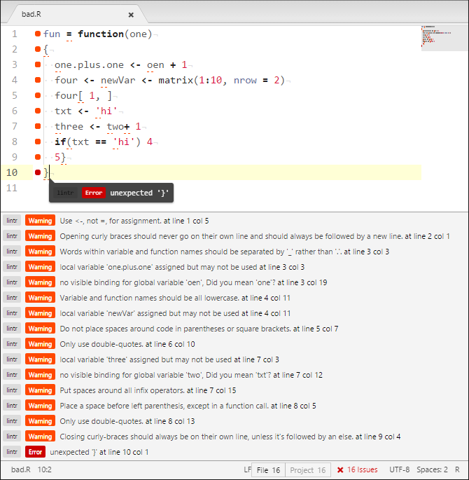 Atom Example