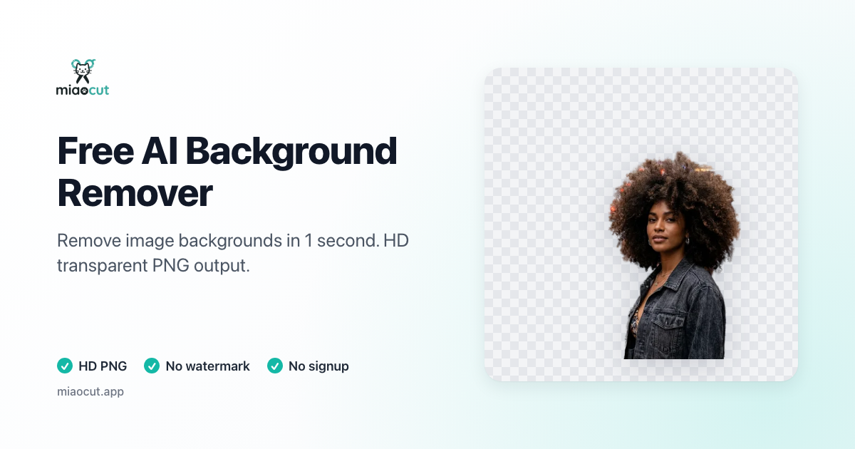 MiaoCut — Free AI Background Remover
