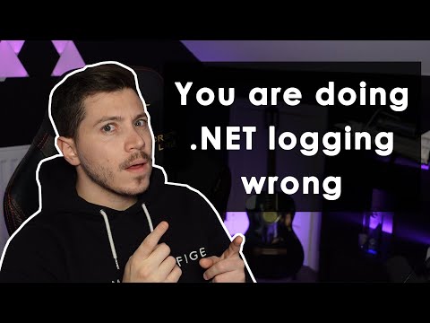 You are doing .NET logging wrong