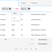 Focus-on-condition-selector