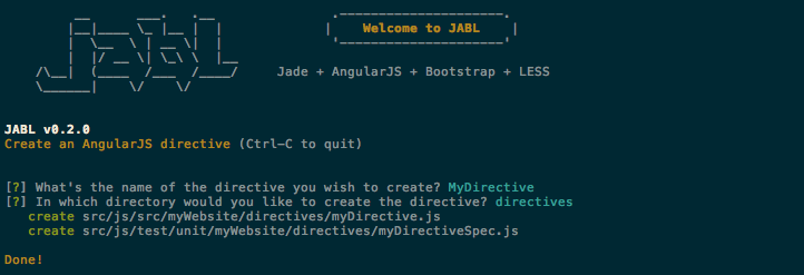 AngularJS directive