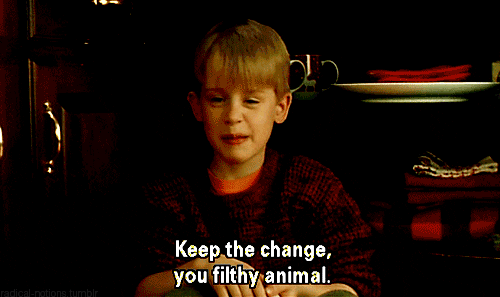 Animated Gif of Home Alone movie
