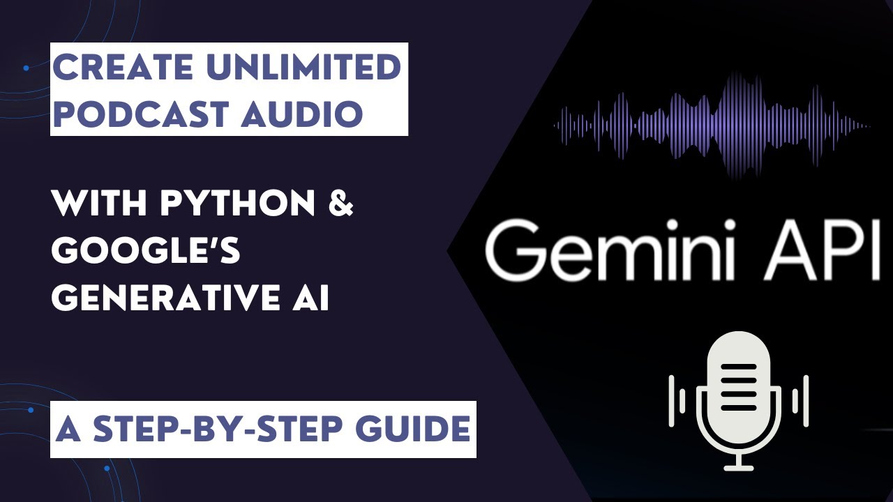 Create Unlimited Podcast Audio with Python and Google’s AI: A Step-by-Step Guide