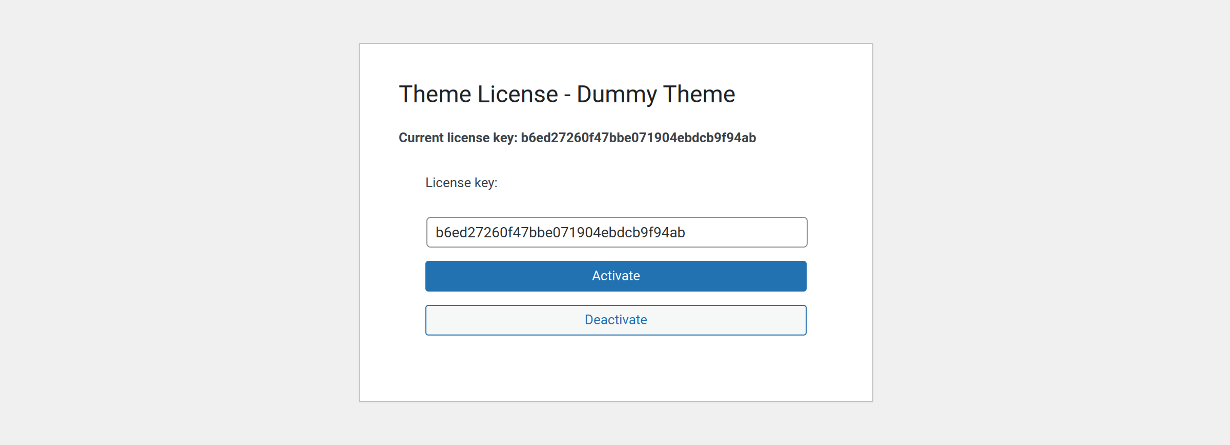 Theme License