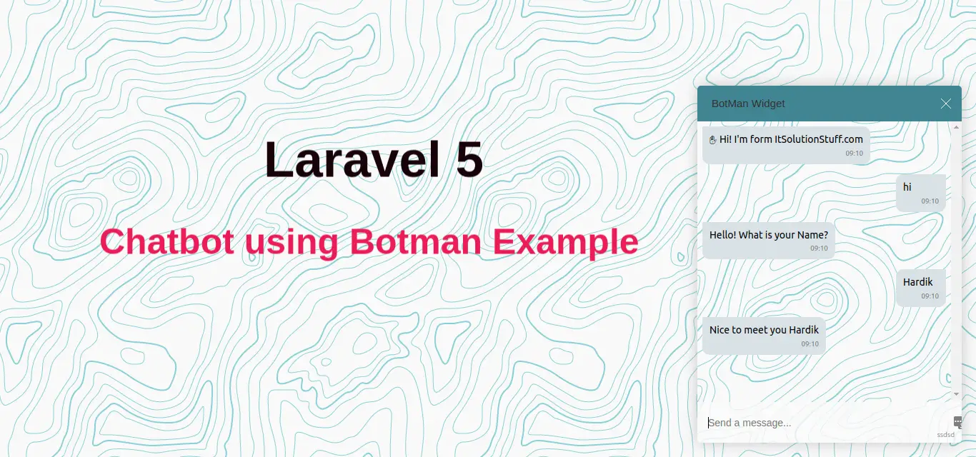 laravel chatbot botman