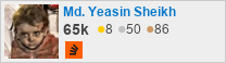 profile for Md. Yeasin Sheikh on Stack Exchange, a network of free, community-driven Q&A sites