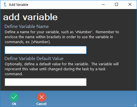 Add Variable