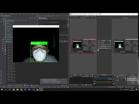 Face mask detection video