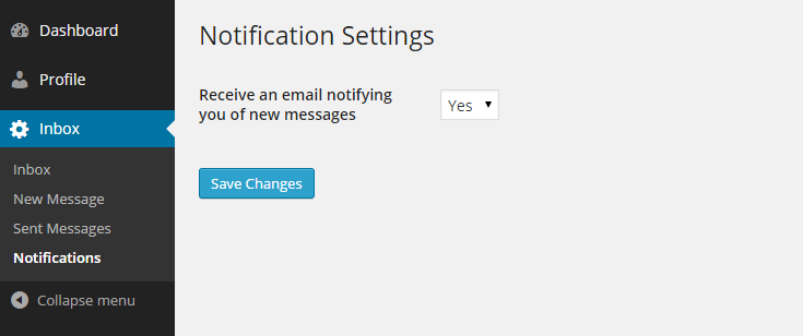 Notification Settings