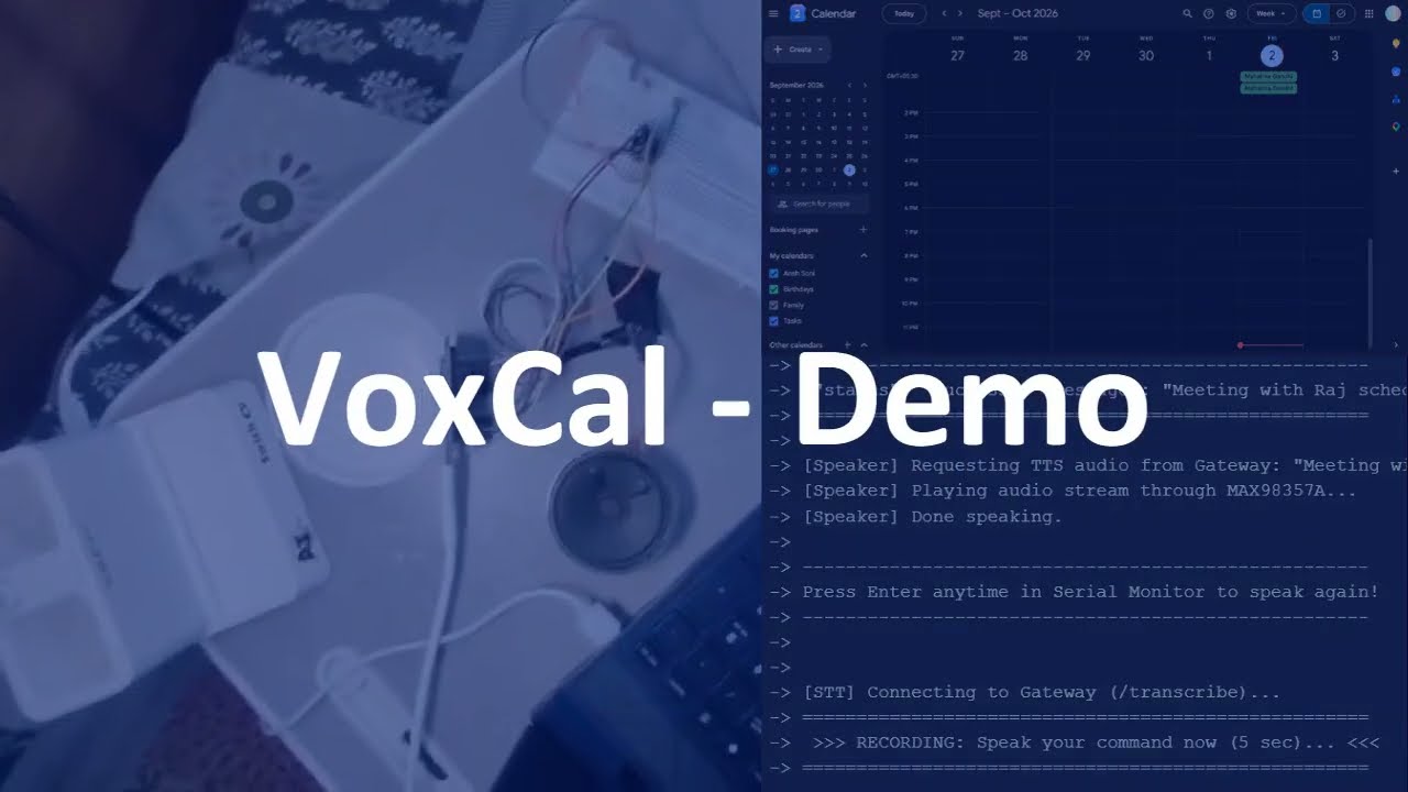 VoxCal Live Demo