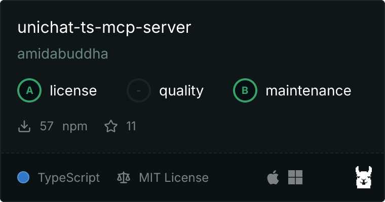 unichat-ts-mcp-server MCP server