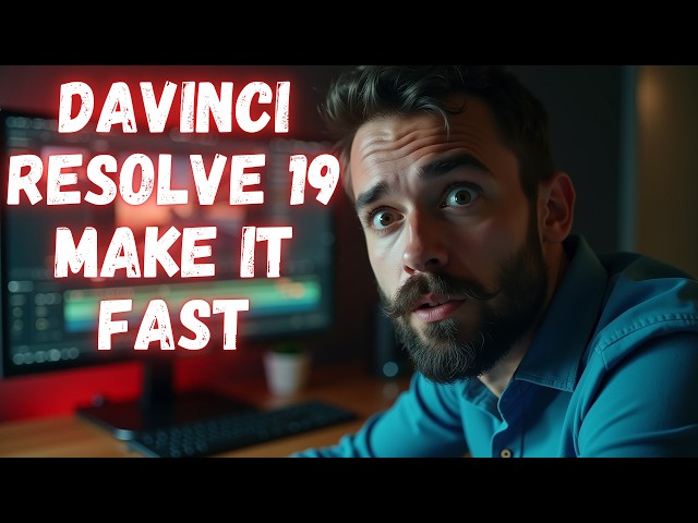 How To Fix Very Slow Davinci Resolve 19 After Upgrade And Make It Very Fast Again